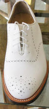 Classic White brogue