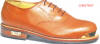 Chestnut brogue golf shoes