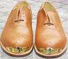 Chestnut brogue golf shoes